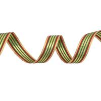 Obrázok ku produktu Lurexová stuha 20mm/1m zlatá zelená červená