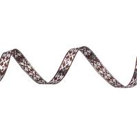 Obrázok ku produktu Lurexová stuha 10mm/1m hnedá