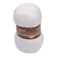 Obrázok ku produktu Pletacia vlna Alize ANGORA GOLD SIMLI 55 biela