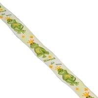 Obrázok ku produktu Taftová stuha s drôtom 40mm žabiak