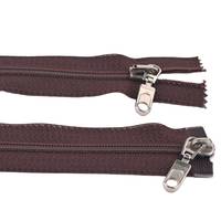 Obrázok ku produktu ZIPS špirálový dvojdielny šírka 6mm dĺžka 55cm hnedá