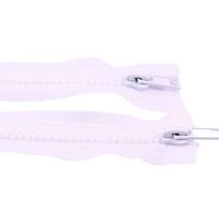 Obrázok ku produktu ZIPS kostený šírka 5mm dĺžka 85cm 2 bežce biela