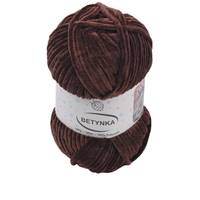 Obrázok ku produktu Pletacia priadza BETYNKA 343 hnedá tmavá