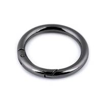 Obrázok ku produktu KARABÍNA okrúhla  32mm čierna