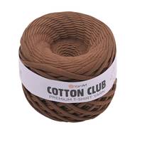 Obrázok ku produktu Tričko vlna Yarnart COTTON CLUB 7306 hnedá tmavá
