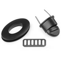 Obrázok ku produktu Sada zapínanie 23x37 mm čierna