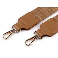 Obrázok ku produktu TEXTILNÝ POPRUH 3,8cm béžová zlatá