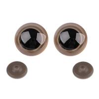 Obrázok ku produktu OČI bezpečnostné hnedé 40mm 1 pár