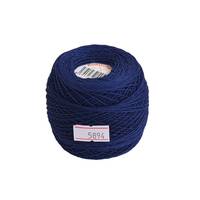 Obrázok ku produktu Háčkovacia priadza KORDONET 30 5894 modrá tmavá