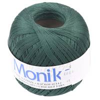 Obrázok ku produktu Háčkovacia priadza MONIKA 6884 zelená tmavá