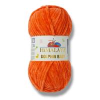 Obrázok ku produktu Pletacia priadza Himalaya DOLPHIN BABY 80372 oranžová