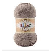 Obrázok ku produktu Pletacia priadza Alize DIVA 167 hnedá