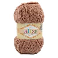 Obrázok ku produktu Pletacia priadza Alize SOFTY 261 hnedá