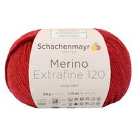Obrázok ku produktu Vlna na pletenie SCHACHENMAYR MERINO Extrafine 120 00127 oranžová