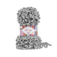 Obrázok ku produktu Pletacia priadza Alize PUFFY FINE 302 sivá