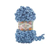Obrázok ku produktu Pletacia priadza Alize PUFFY FINE 374 modrá