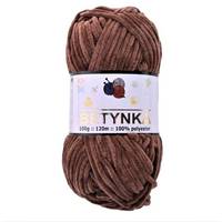 Obrázok ku produktu Pletacia priadza BETYNKA 336 hnedá