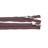 Obrázok ku produktu ZIPS špirálový dvojdielny šírka 6mm dĺžka 55cm hnedá