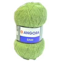 Obrázok ku produktu Pletacia vlna YarnArt ANGORA RAM 134 zelená