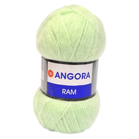 Obrázok ku produktu Pletacia vlna YarnArt ANGORA RAM 3032 zelená svetlá