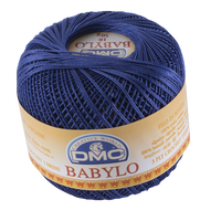 Obrázok ku produktu Háčkovacia priadza BABYLO 10 - 797 modrá tmavá