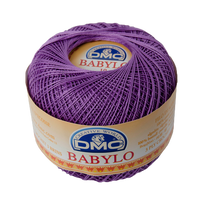 Obrázok ku produktu Háčkovacia priadza BABYLO 30 - 553 fialová