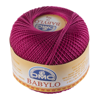 Obrázok ku produktu Háčkovacia priadza BABYLO 30 - 600 ružová sýta