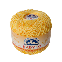 Obrázok ku produktu Háčkovacia priadza BABYLO 30 - 743 žltá