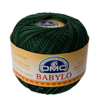 Obrázok ku produktu Háčkovacia priadza BABYLO 30 - 890 zelená tmavá