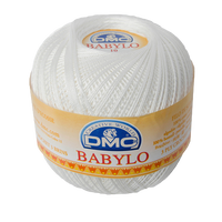 Obrázok ku produktu Háčkovacia priadza BABYLO 40 - BLANC smotanová