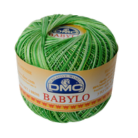 Obrázok ku produktu Háčkovacia priadza BABYLO OMBRÉ 10 - 114 zelená