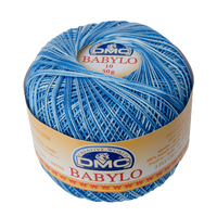 Obrázok ku produktu Háčkovacia priadza BABYLO OMBRÉ 20 - 93 modrá