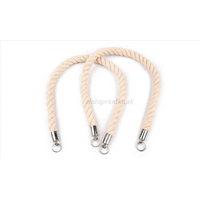 Obrázok ku produktu RÚČKA na tašku bavlnená krémová/ks