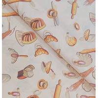 Obrázok ku produktu BAVLNENÁ LÁTKA vzory pekáreň