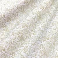 Obrázok ku produktu BAVLNENÁ LÁTKA kvety béžová biela