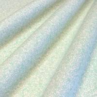 Obrázok ku produktu BAVLNENÁ LÁTKA exkluzívna kvety zelená biela