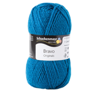 Obrázok ku produktu Pletacia priadza SCHACHENMAYR SMC BRAVO 08195 modrá
