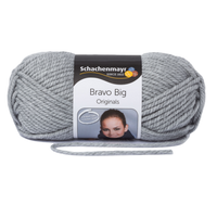 Obrázok ku produktu Pletacia priadza SCHACHENMAYR SMC BRAVO BIG 00190 sivá