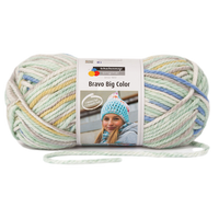 Obrázok ku produktu Pletacia priadza SCHACHENMAYR SMC BRAVO BIG COLOR 00113 biela modrá oranžová