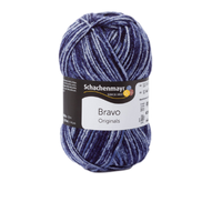 Obrázok ku produktu Pletacia priadza SCHACHENMAYR SMC BRAVO DENIM 08354 modrá