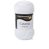 Obrázok ku produktu Bavlnená priadza SCHACHENMAYR SMC CATANIA 00106 biela