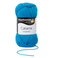 Obrázok ku produktu Bavlnená priadza SCHACHENMAYR SMC CATANIA 00146 modrá tyrkysová