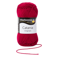 Obrázok ku produktu Bavlnená priadza SCHACHENMAYR SMC CATANIA 00192 červená