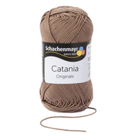 Obrázok ku produktu Bavlnená priadza SCHACHENMAYR SMC CATANIA 00254 hnedá