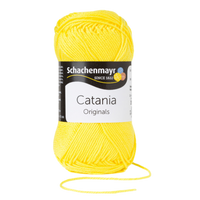 Obrázok ku produktu Bavlnená priadza SCHACHENMAYR SMC CATANIA 00280 žltá sýta