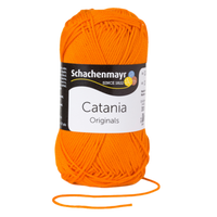 Obrázok ku produktu Bavlnená priadza SCHACHENMAYR SMC CATANIA 00281 oranžová