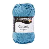 Obrázok ku produktu Bavlnená priadza SCHACHENMAYR SMC CATANIA 00380 modrá