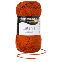 Obrázok ku produktu Bavlnená priadza SCHACHENMAYR SMC CATANIA 00388 oranžová tmavá