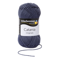Obrázok ku produktu Bavlnená priadza SCHACHENMAYR SMC CATANIA 00393 sivá tmavá
