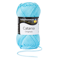 Obrázok ku produktu Bavlnená priadza SCHACHENMAYR SMC CATANIA 00397 modrá sveltá tyrkysová